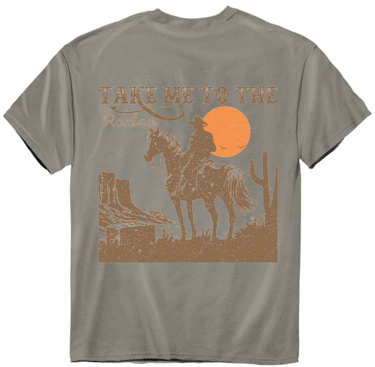 Western Cowboy | take me to the rodeo tee