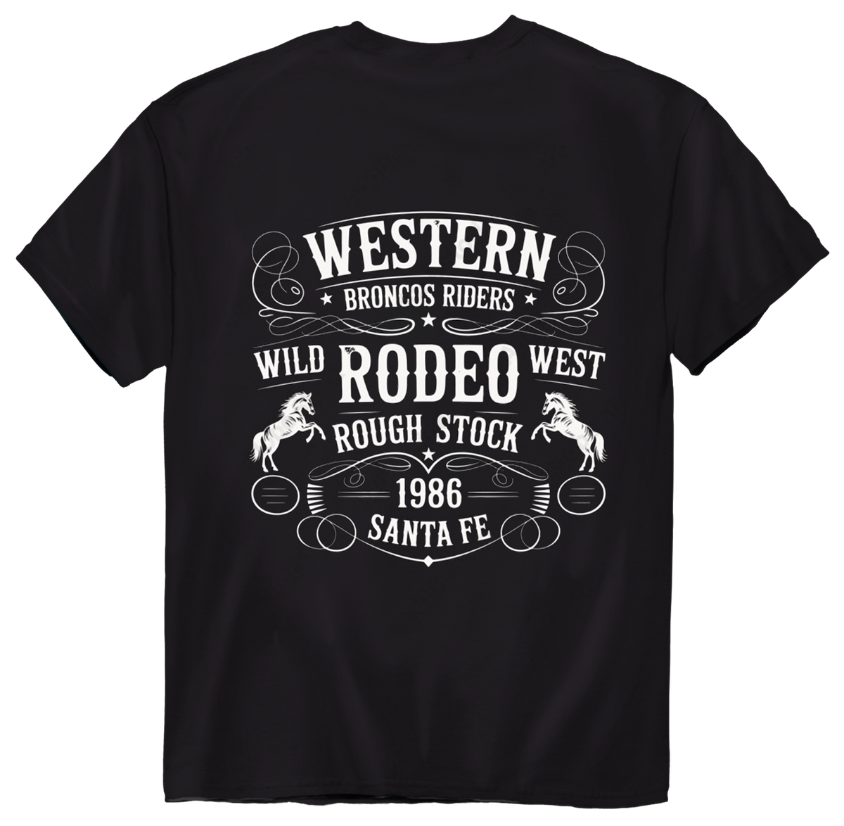 Western Cowboy | vector graphic tee