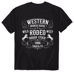 Western Cowboy | vector graphic tee