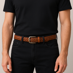 ULISSE | Braided Leather Belt